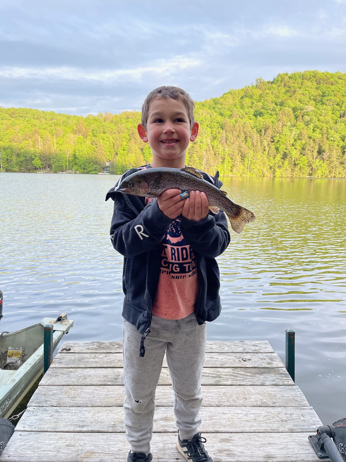 Doug/'s first fish'